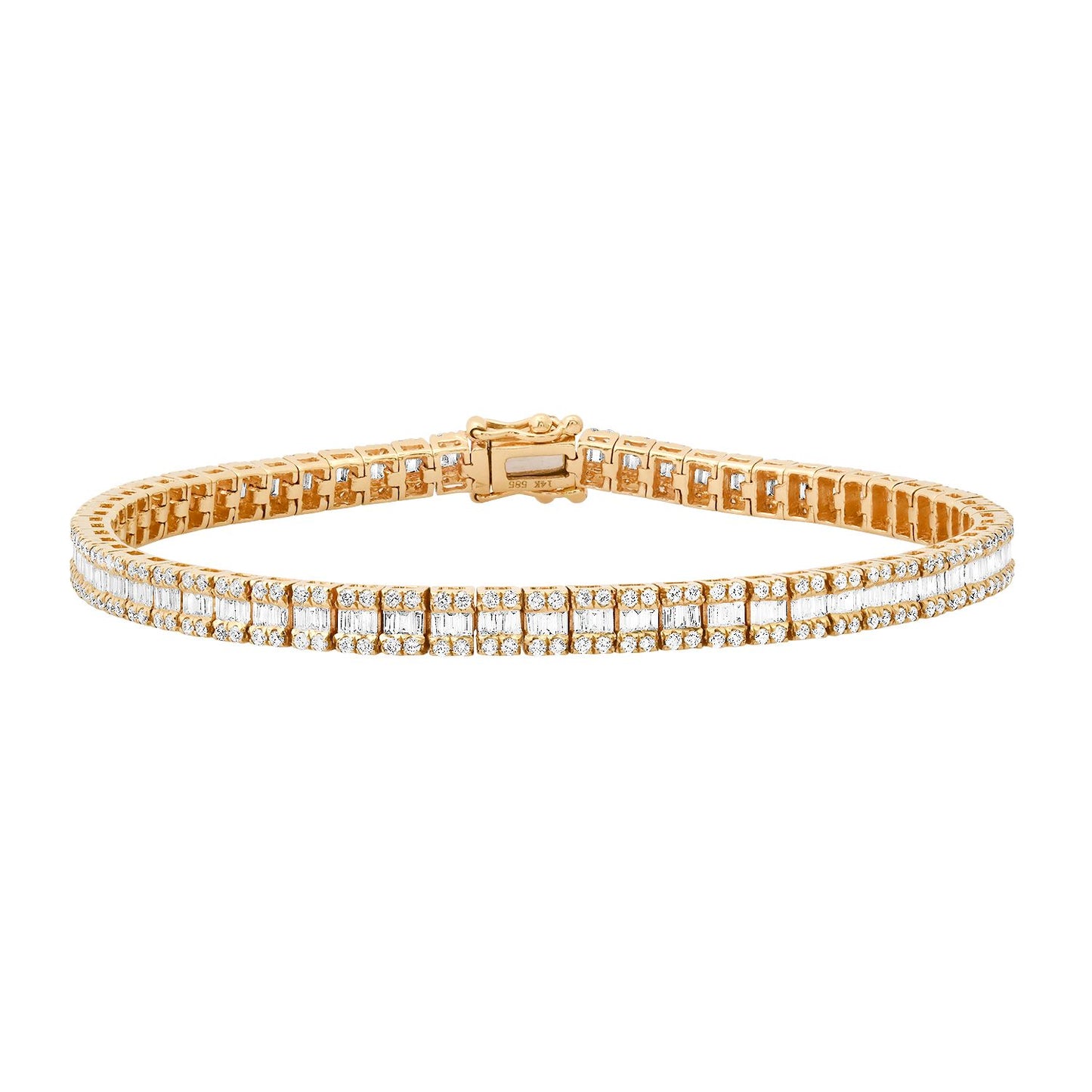 Lizzie Mini Diamond Tennis Bracelet