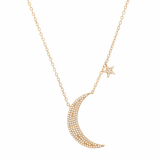 Amanda Moon & Star Necklace
