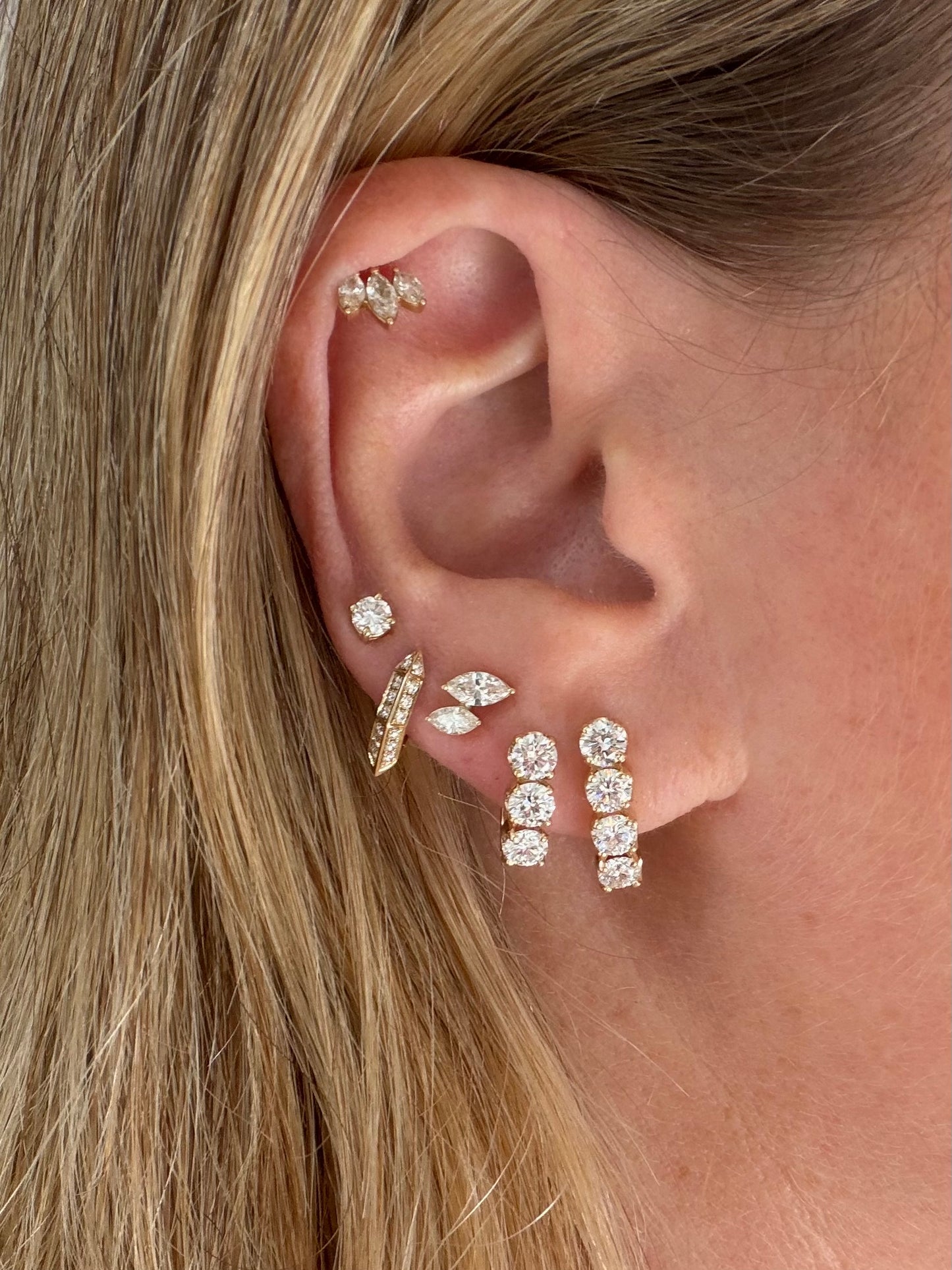 Big D Huggies (3 stone)