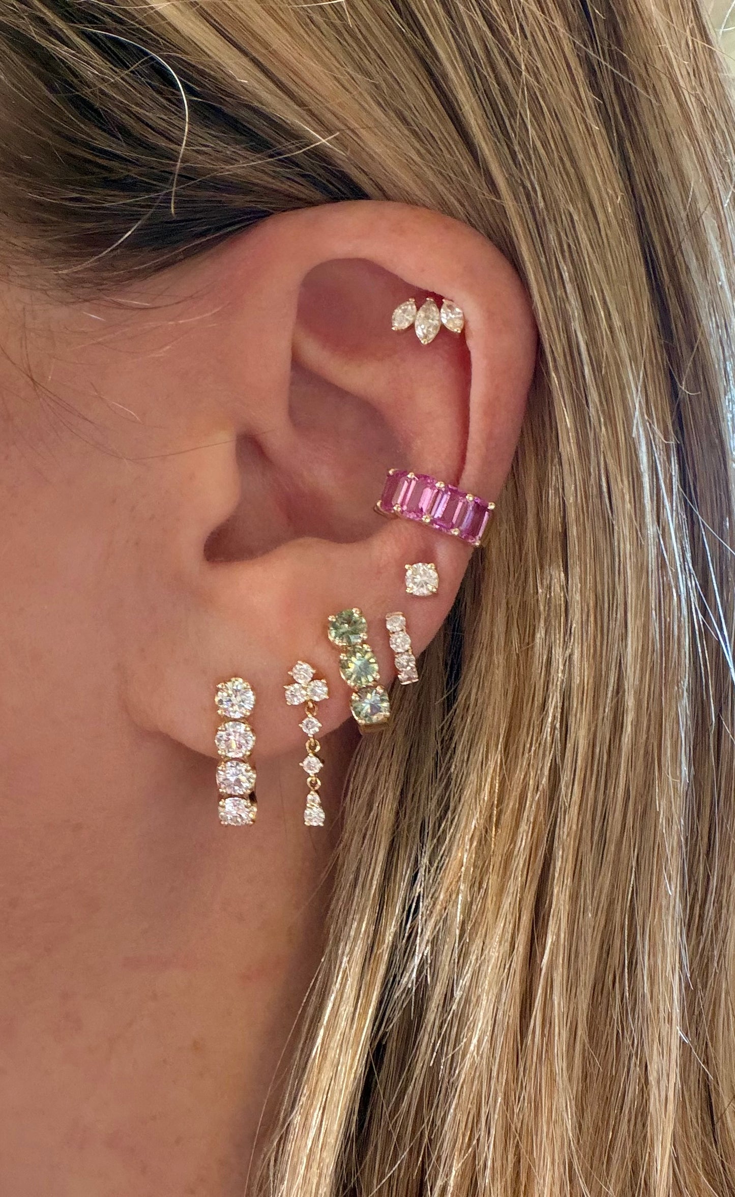 Big D Huggies (3 stone)