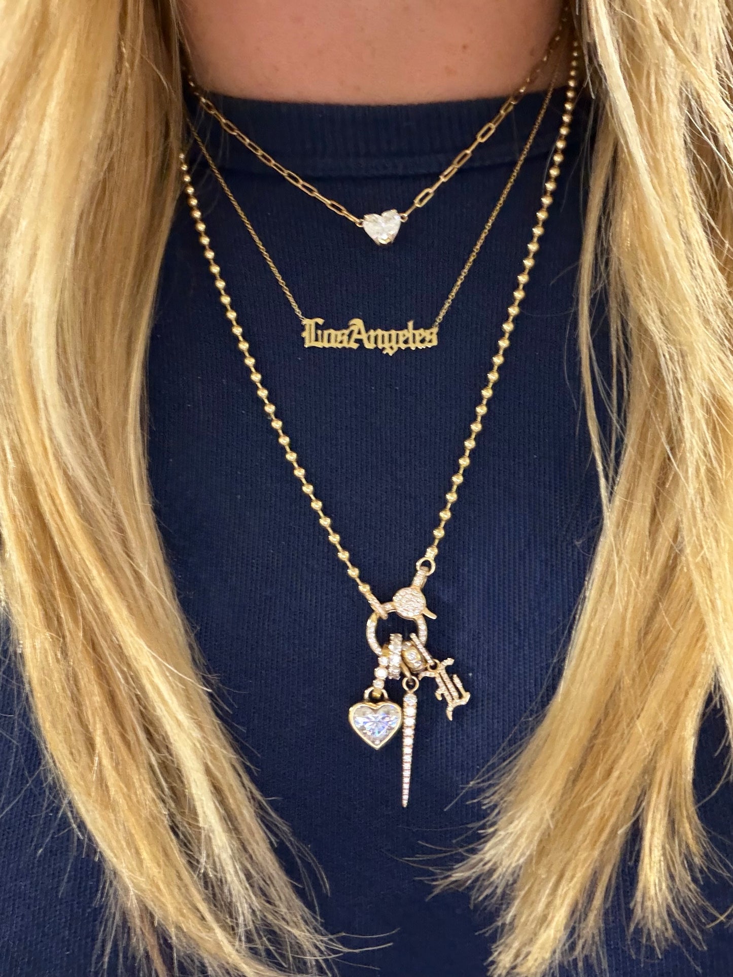 Old English Los Angeles Necklace