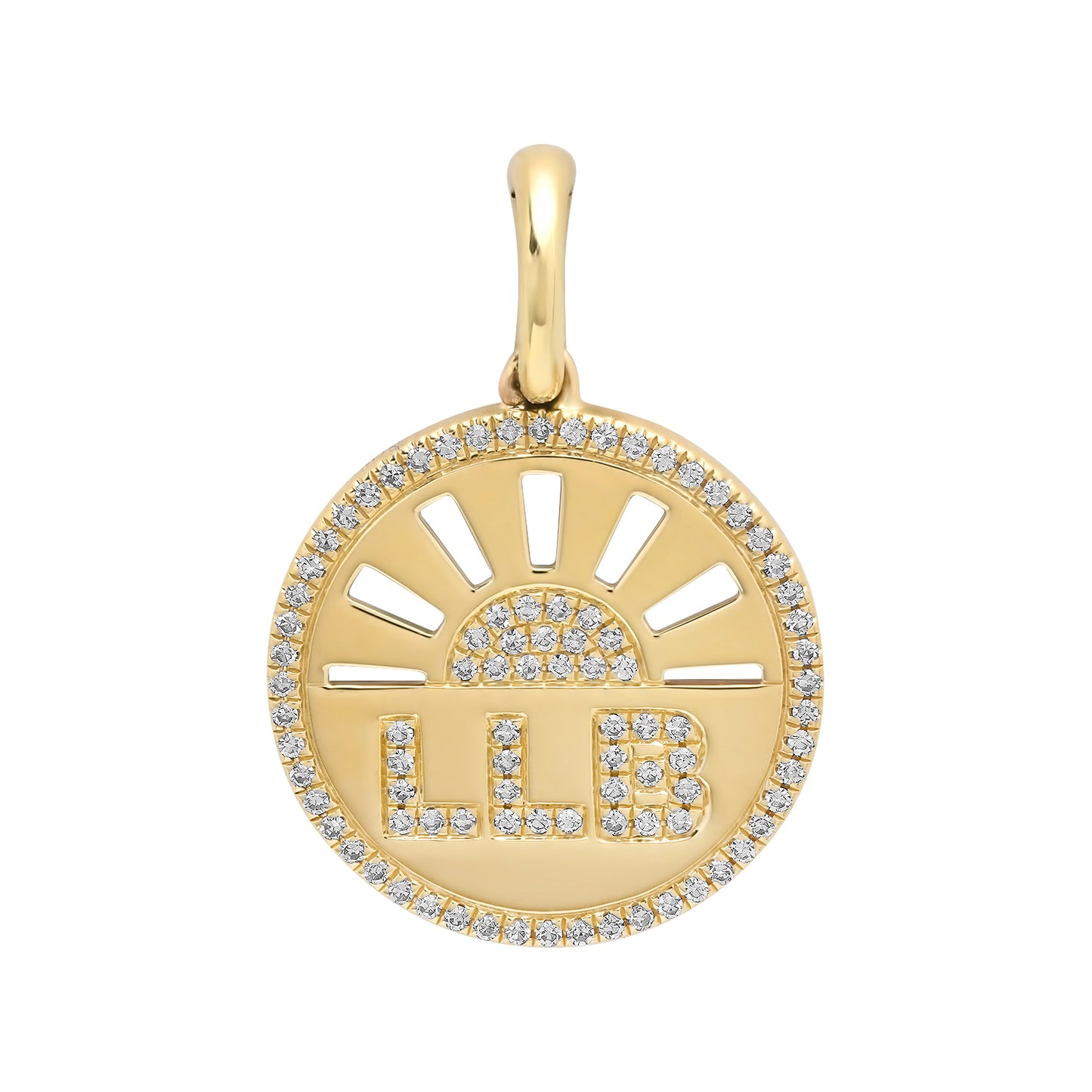 Diamond & Pearl LLB Pendant Charm